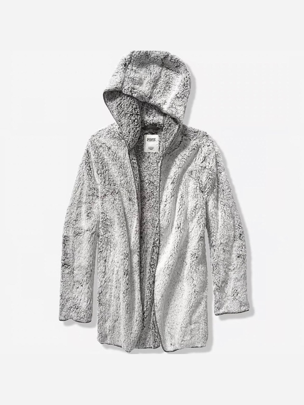 PINK Sherpa cardigan